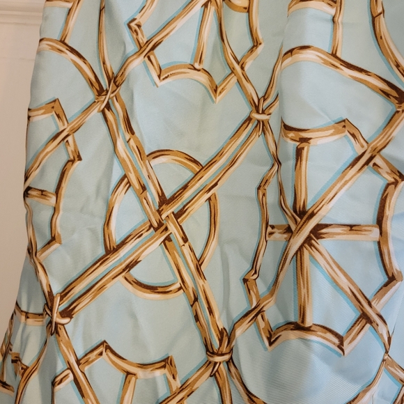 J McLaughlin Silk Aqua Halter Neck Top Size 10 - Picture 3 of 7